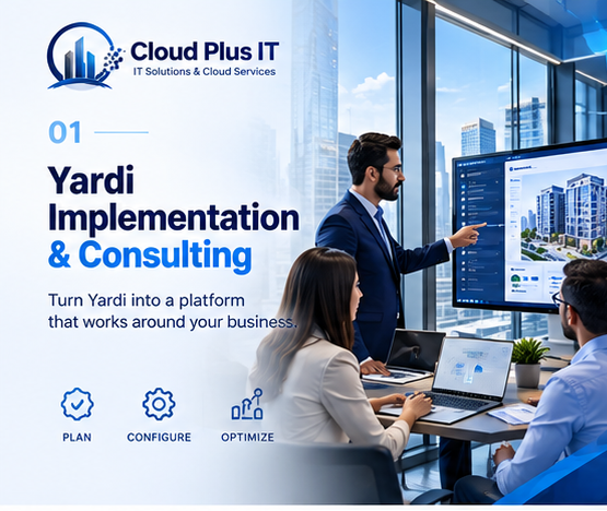 Team planning a Yardi implementation around property operations