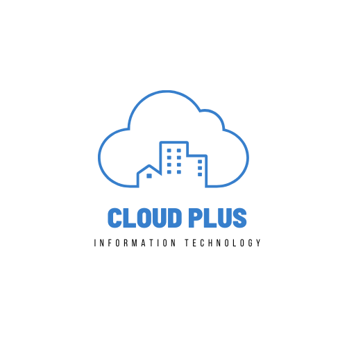 Blue Minimal Cloud City Logo